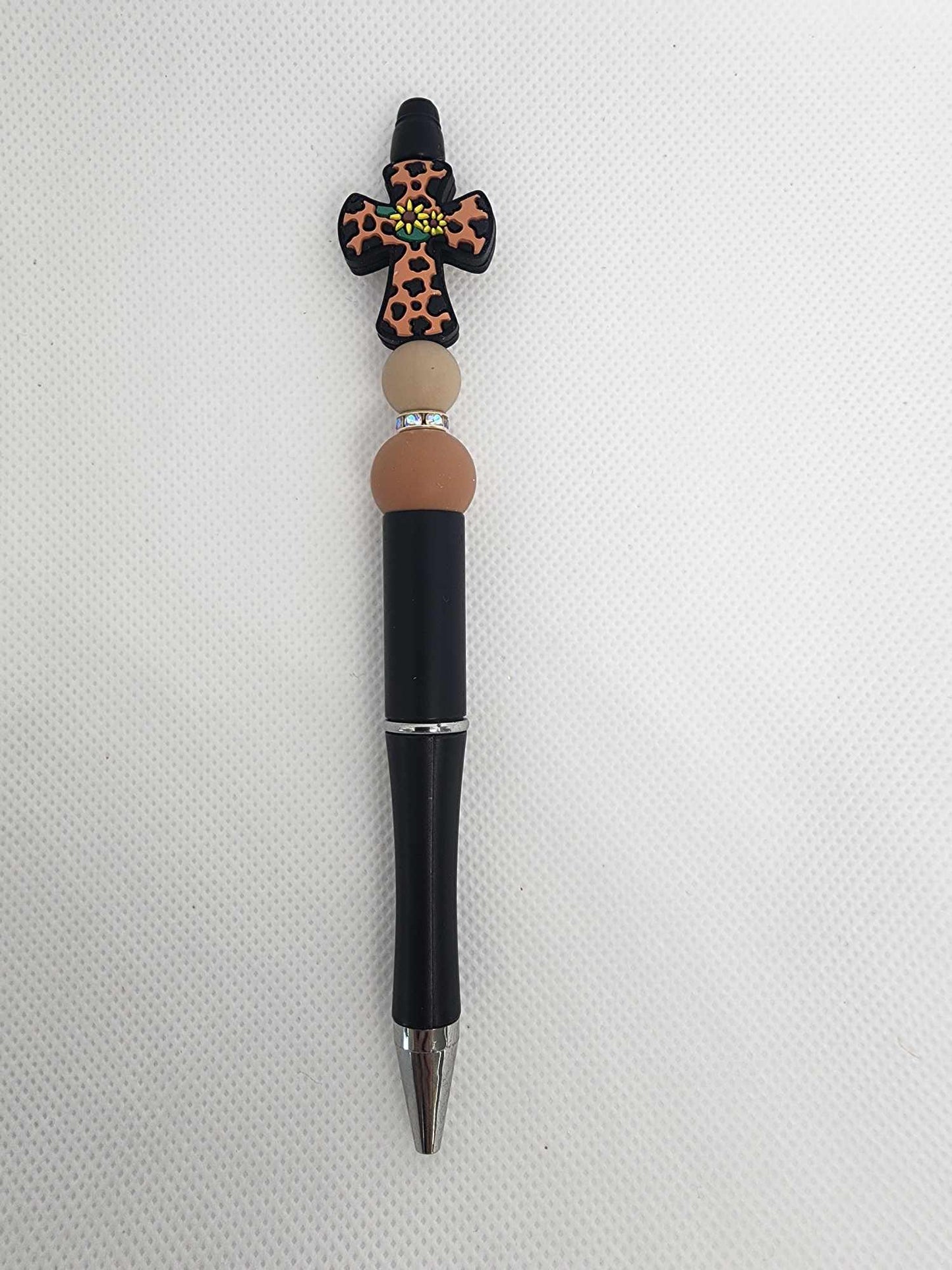 Sunflower Cross Custom Pen