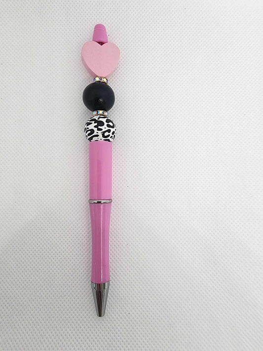 Pink Heart Custom Pen