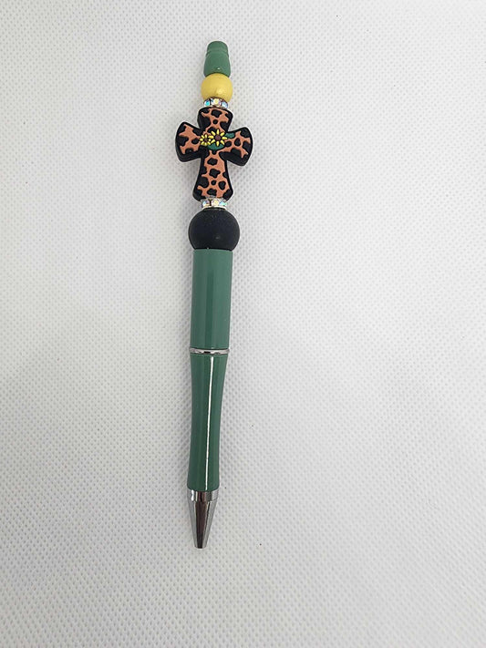 Sunflower Cross Custom Pens